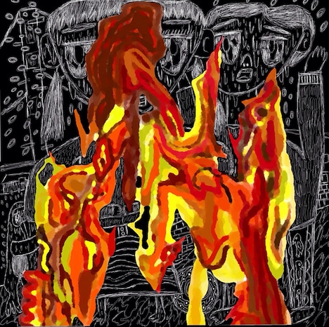 NATURE DANGER GANG「THE INFELNO」ジャケット