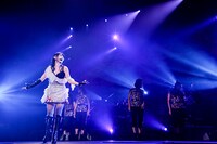 水樹奈々「NANA MIZUKI LIVE ADVENTURE 2015」埼玉・西武プリンスドーム公演の様子。（Photo by hajime Kamiiisaka）