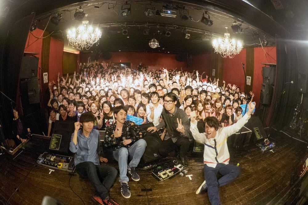 本日9月22日の大阪・Shangri-La公演の様子。（撮影：森下綾音）
