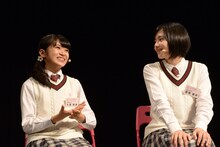 左より大賀咲希、倉島颯良。