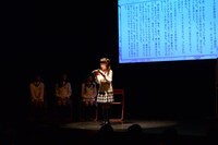 「言葉の授業」3時限目の様子。