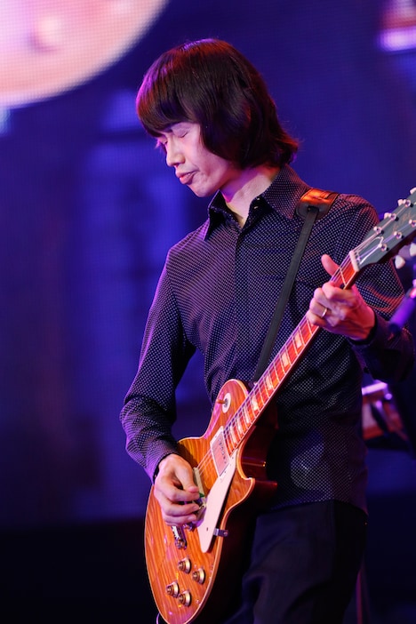 田原健一(G)(撮影:石渡憲一)