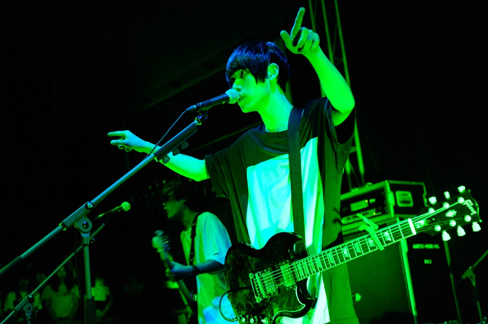 エンドウアンリ（Vo, G / PELICAN FANCLUB）（Photo by Yuji Honda）