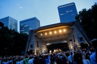 LUNKHEADの日比谷野外大音楽堂ワンマンライブの様子。 （撮影：YURI）