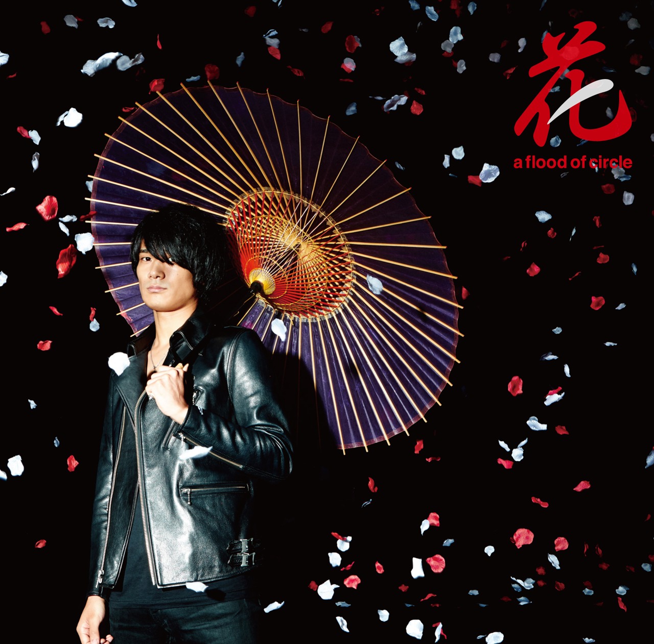 a flood of circle「花」ジャケット
