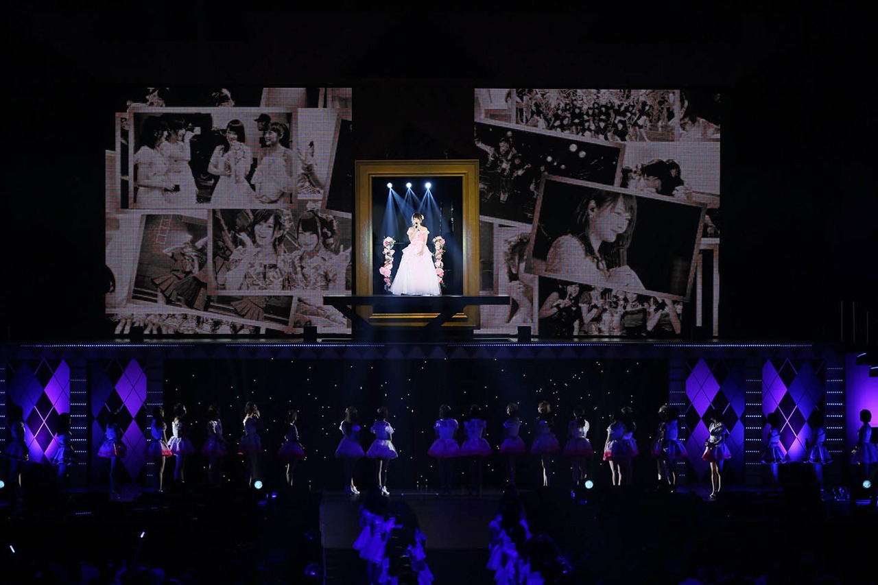 AKB48「AKB48真夏の単独コンサート in さいたまスーパーアリーナ ～川栄さんのことが好きでした～」の様子。(c)AKS