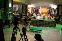 「THIS IS ISETAN UNDERGROUND」ミュージックビデオ撮影時のワンシーン。