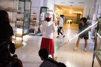 「THIS IS ISETAN UNDERGROUND」ミュージックビデオ撮影時のワンシーン。