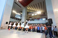 ときめき▽宣伝部のライブの様子。（撮影：笹森健一）