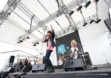 風神STAGEに登場したCivilian Skunk。（写真提供：EPICレコードジャパン）