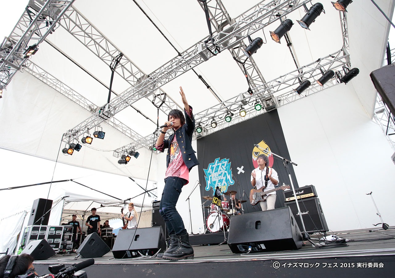 風神STAGEに登場したCivilian Skunk。（写真提供：EPICレコードジャパン）