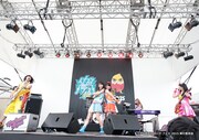 風神STAGEに登場したGacharic Spin。（写真提供：EPICレコードジャパン）