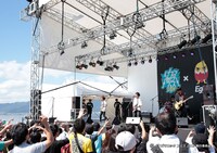 風神STAGEに登場したShout it Out。（写真提供：EPICレコードジャパン）