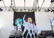 風神STAGEに登場したTHE HOOPERS。（写真提供：EPICレコードジャパン）