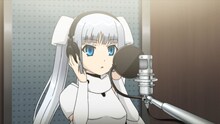 ミス・モノクローム「Black or White?」HMV特典ブロマイド（テレビアニメ「ミス・モノクローム-The Animation-2」場面写真） (c)ミス・モノクローム製作委員会