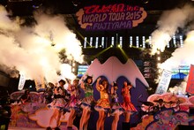 「でんぱ組.inc WORLD TOUR 2015 in FUJIYAMA」2日目の様子。