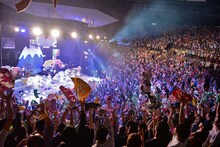 「でんぱ組.inc WORLD TOUR 2015 in FUJIYAMA」2日目の様子。