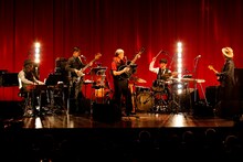 細野晴臣「Boogie Woogie Holiday」の様子。 （撮影：三浦憲治）