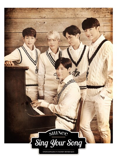 SHINee「Sing Your Song」初回限定盤ジャケット