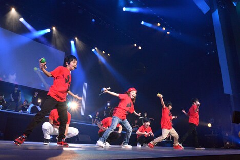 「けん玉LOVE」のパフォーマンスの様子。（写真提供：SDR）