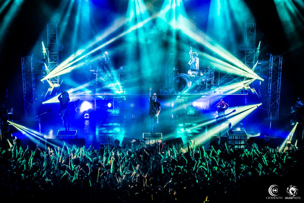 「Crossfaith Japan Tour 2015」東京・Zepp Tokyo公演の様子。