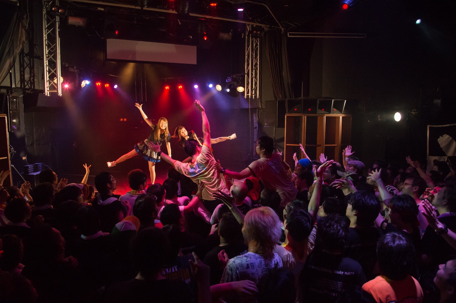 「しず風＆絆～KIZUNA～ THE LAST LIVE @TOKYO ～偽りのさ・よ・な・ら～」の様子。