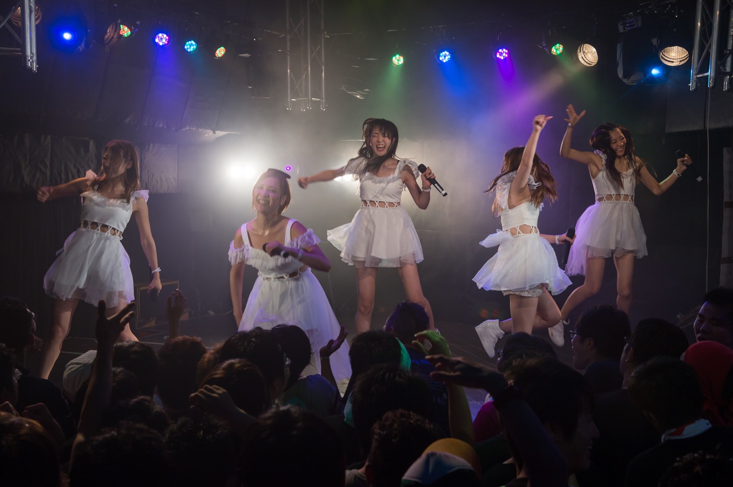 「しず風＆絆～KIZUNA～ THE LAST LIVE @TOKYO ～偽りのさ・よ・な・ら～」の様子。