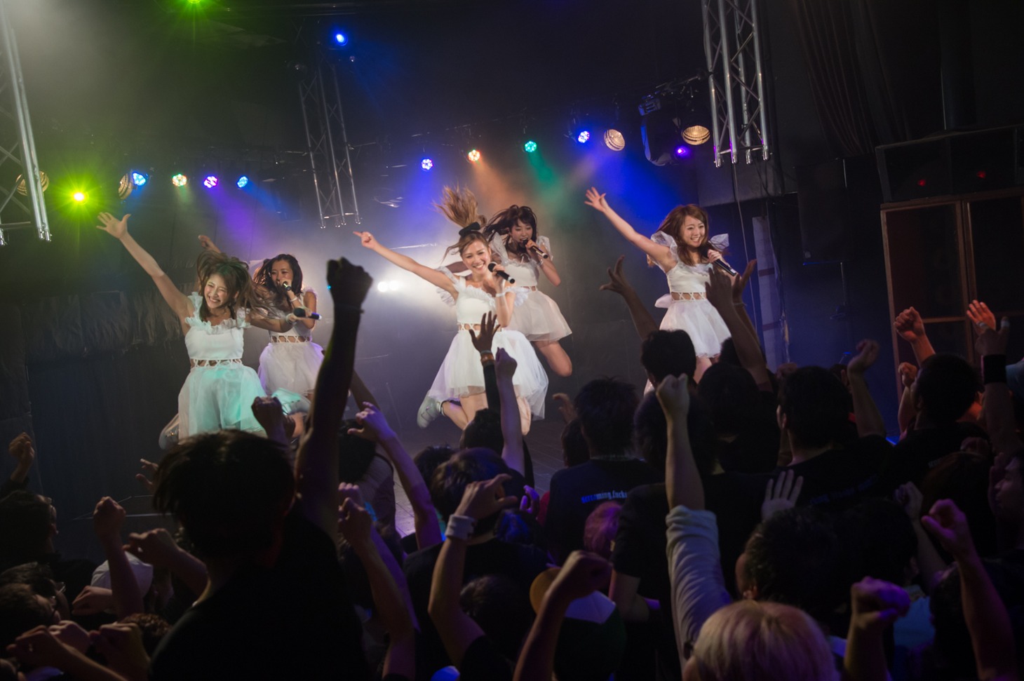 「しず風＆絆～KIZUNA～ THE LAST LIVE @TOKYO ～偽りのさ・よ・な・ら～」の様子。