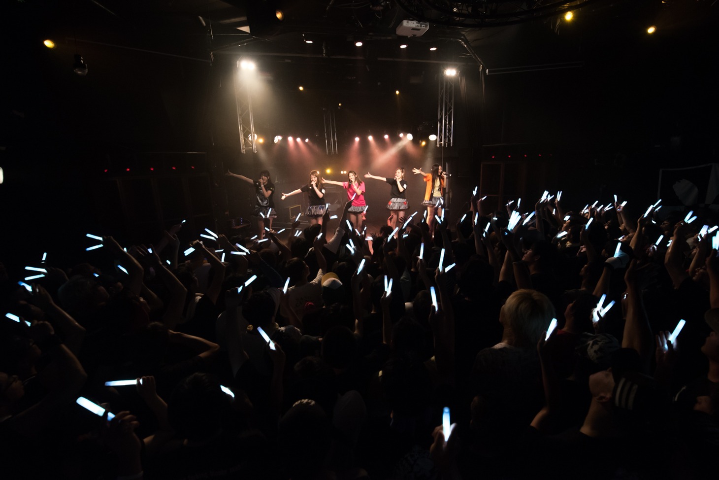「しず風＆絆～KIZUNA～ THE LAST LIVE @TOKYO ～偽りのさ・よ・な・ら～」の様子。
