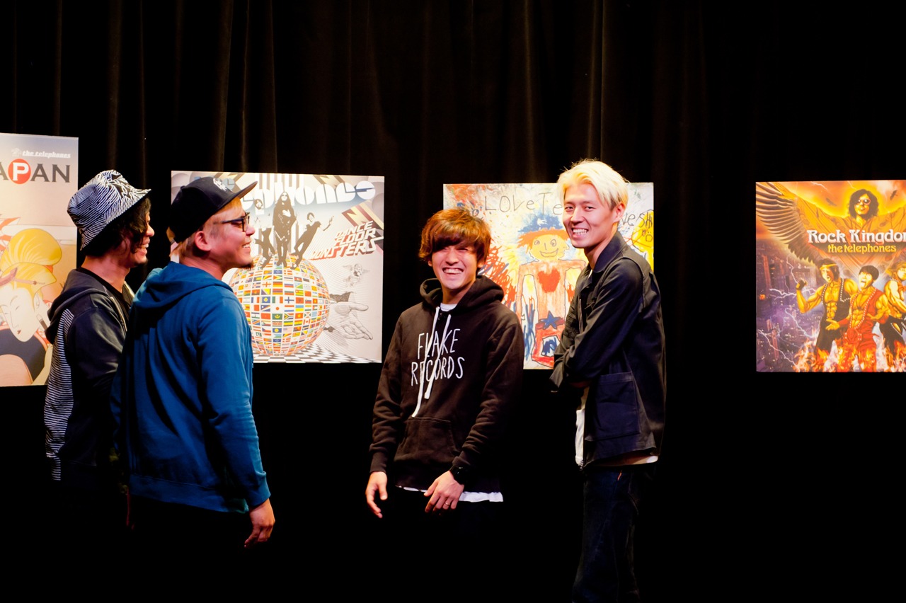 「the telephones SPECIAL～THANK YOU DISCO!!!～」のワンシーン。（写真提供：スペースシャワーTV）