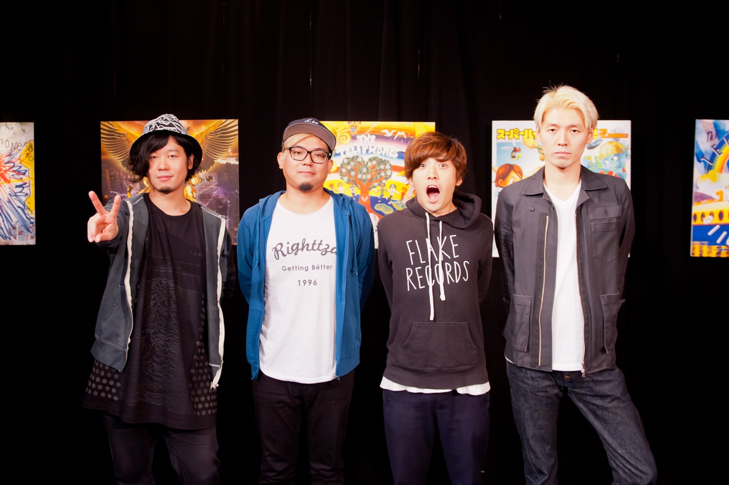 the telephones（写真提供：スペースシャワーTV）