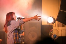 「トミタ栞 もしも WORLD TOUR 2015 in JAPAN」の様子。（Photo by Saburo Yoneyama［SignaL］）