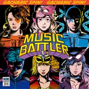 Gacharic Spin「MUSIC BATTLER」通常盤ジャケット