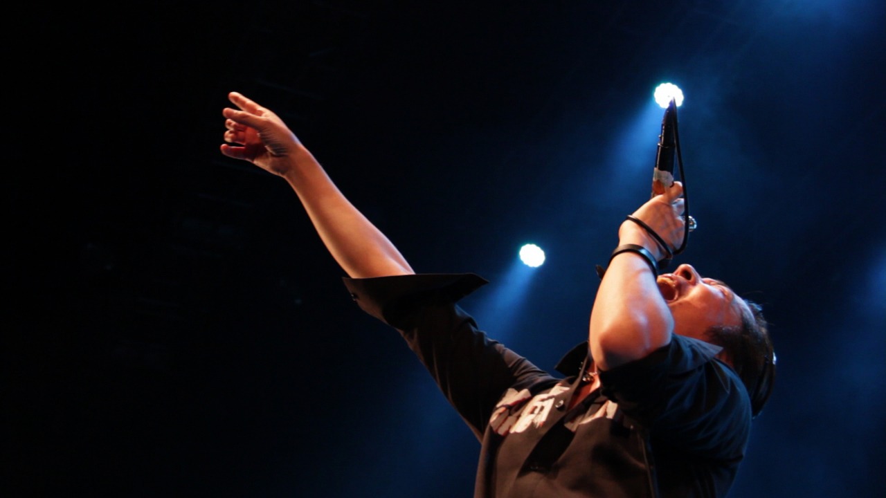 怒髪天「オヤジだョ！全員酒豪 ～人生航路、酔う SORROW～」東京・EX THEATER ROPPONGI公演の様子。（写真提供：テレビ朝日）