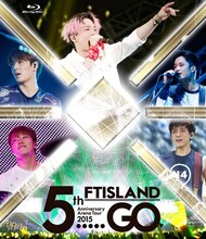 FTISLAND「5th Anniversary Arena Tour 2015 “5.....GO"」Primadonna限定盤Blu-rayジャケット