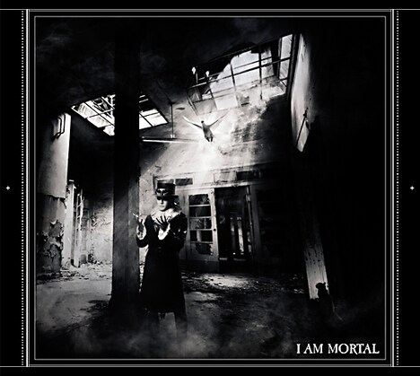 THE MORTAL「I AM MORTAL」CD＋DVD盤ジャケット