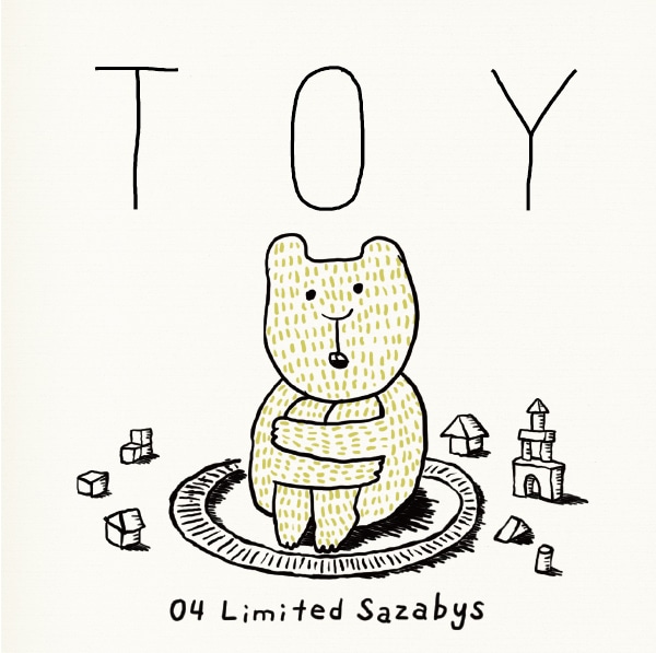 04 Limited Sazabysの最新シングル「TOY」通常盤ジャケット。
