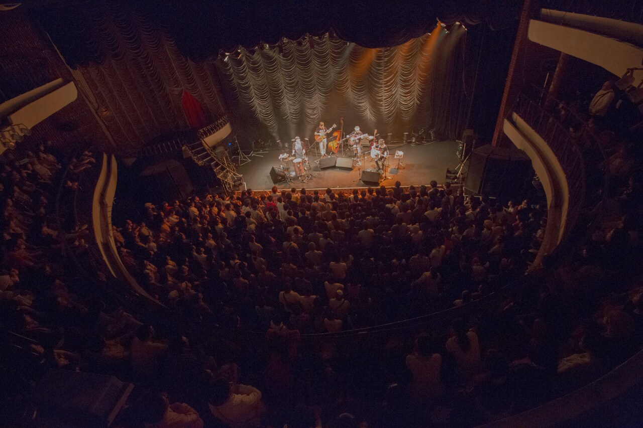 ましまろ「ましまろ ほーぼーツアー 2015」東京・東京キネマ倶楽部9月26日公演の様子。（撮影：柴田恵理）