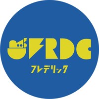 フレデリックロゴ缶バッジデザイン