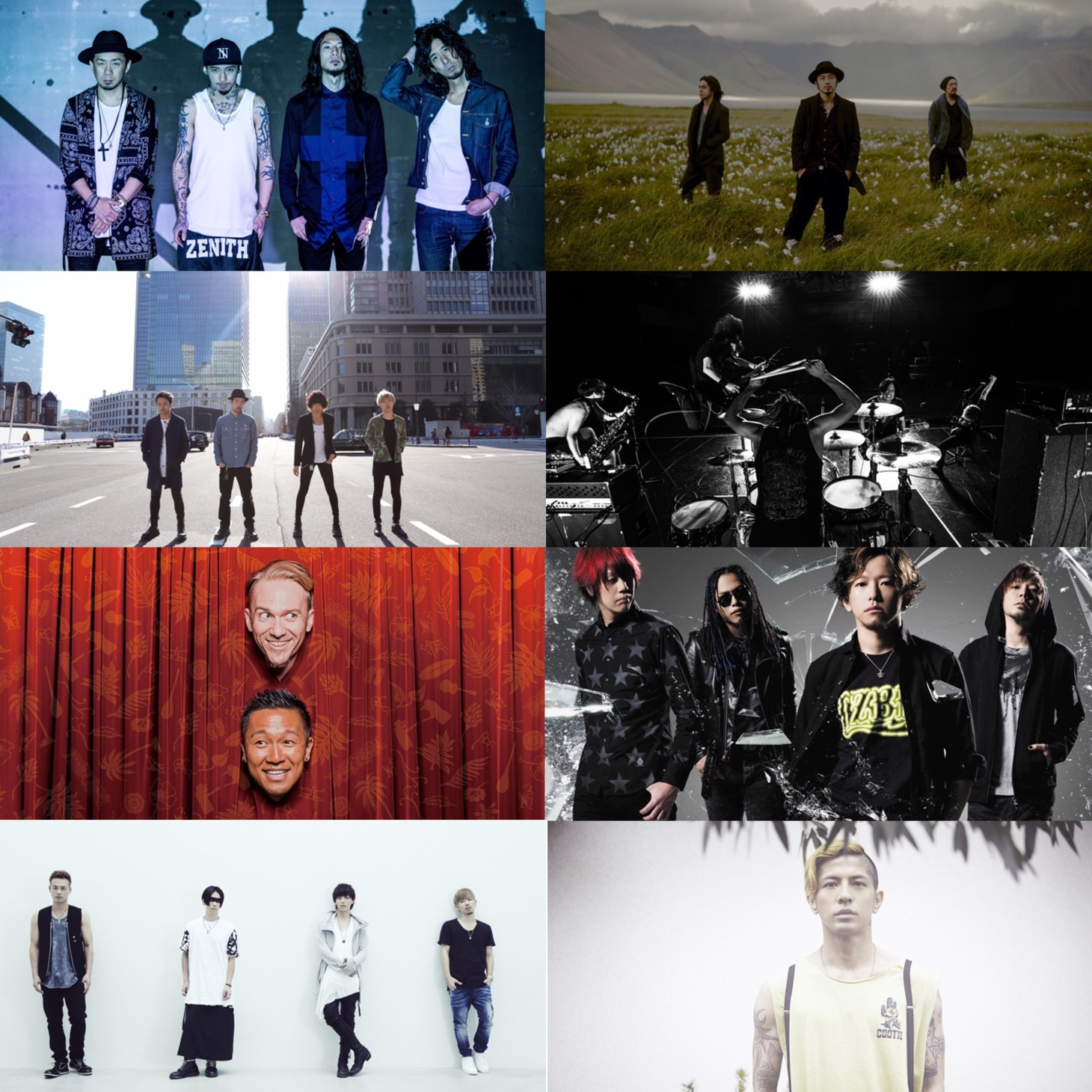 「The BONEZ presents "Blood In Blood Out 2015"」出演アーティスト