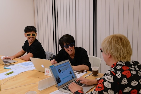 左からドラゴンチャレンジ、チャレンジオノマック、沢田チャレンジ。