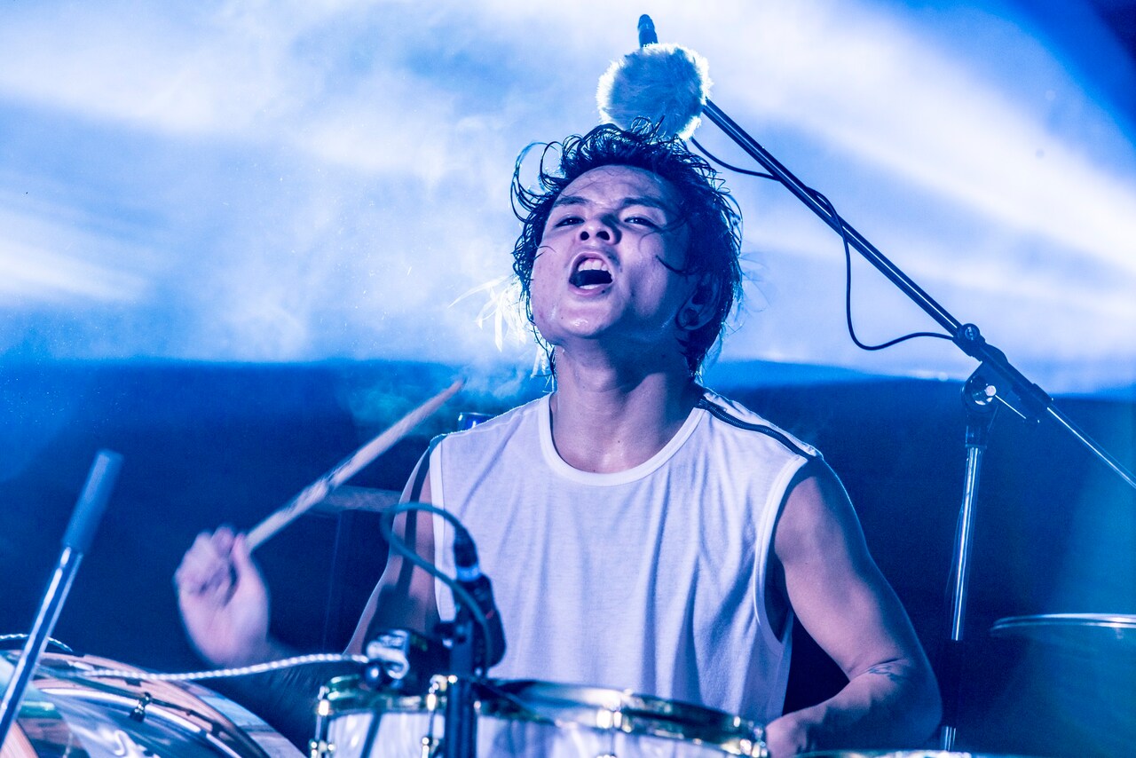 Tatsuya Amano（Dr）（Photo by Yusuke Kashiwazaki） - Crossfaith