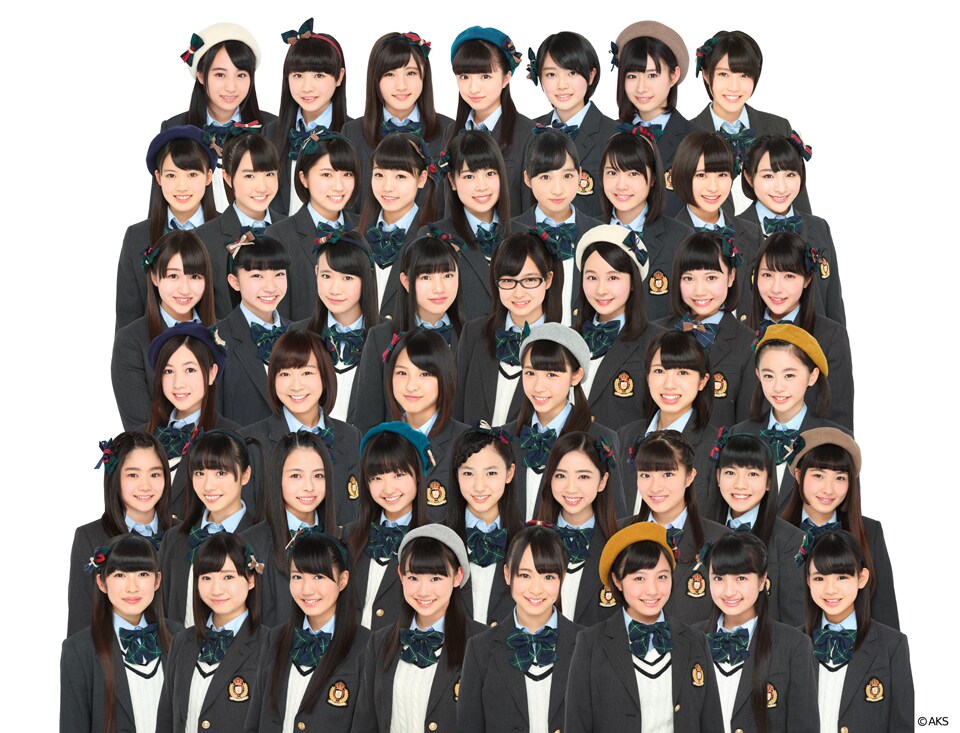 AKB48 Team 8 (c)AKS - AKB島田晴香、中村麻里子、中西智代梨が
