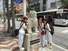 LoGiRL「AKB48Team88!!2015夏 全国横断！島田★中村★中西のTeam88ラッチ!! ～彼女たちの“ひと夏”を繋ぐロードムービー～」の番組収録の様子。(c)テレビ朝日