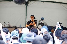 Shing02 + SPIN MASTER A-1 （写真提供：りんご音楽祭実行委員会）