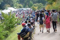 おやきステージの様子。 （写真提供：りんご音楽祭実行委員会）