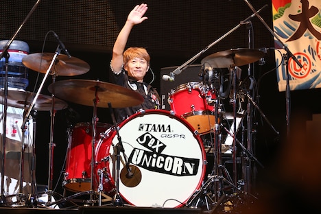 川西幸一（Dr / ユニコーン）（撮影：山本倫子）