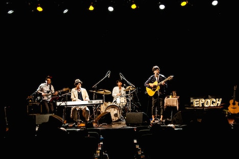 9月22日に東京・Mt.RAINIER HALL SHIBUYA PLEASURE PLEASUREで開催された「サンドクロック Release One-Man Live『EPOCH』」ツアーファイナルの様子。(撮影:浜野カズシ)