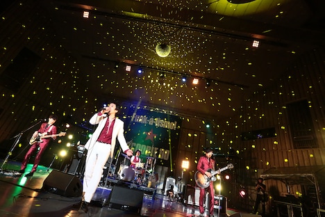 SCOOBIE DO「ダンスホール野音」の様子。（撮影：柴田恵理）