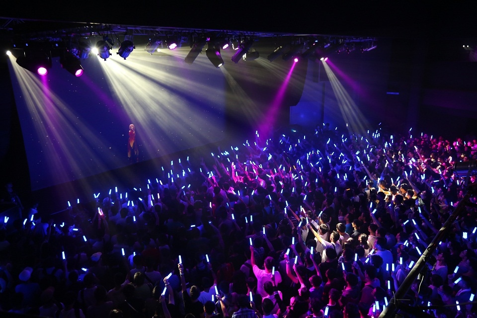 EGOIST「“A live is worth a thousand pix” EGOIST Live in Shanghai  2015」の様子。（写真提供：ソニー・ミュージックレコーズ）